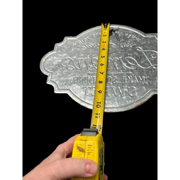 Lori Siebert Metal Wall Sign "When Life Gives You Lemons Make Something Sweet" - Picture 3 of 7